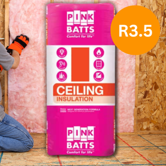 R3.5 Ceiling Insulation
